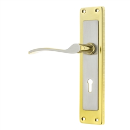 M7C20 - 3 Lever Lockset Fire Star 8"